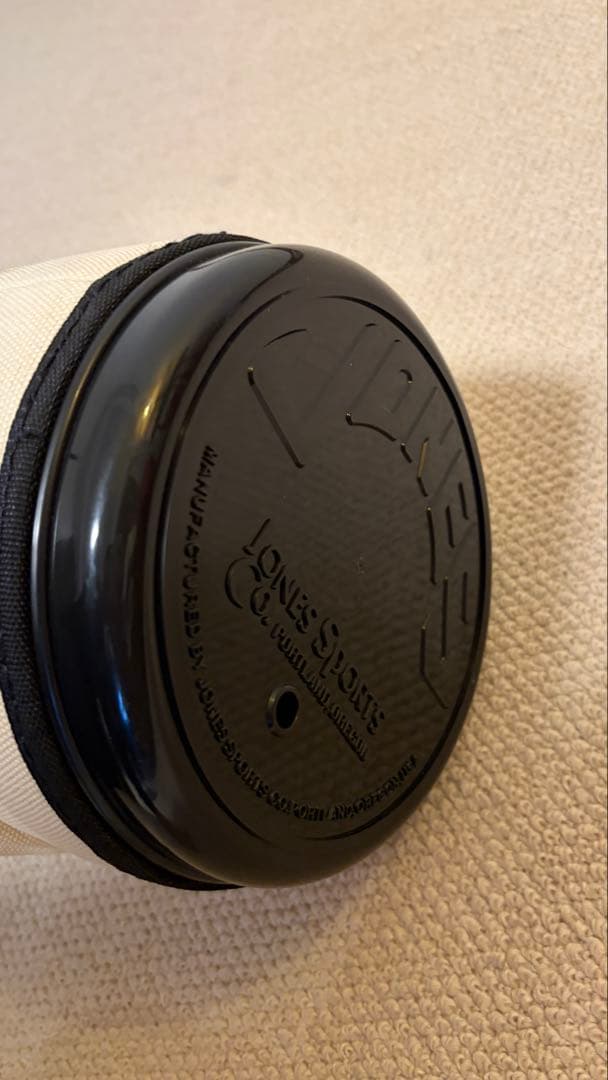 JONES ゴルフバッグ・キャディバッグ クリーム色　Jones刺繍付