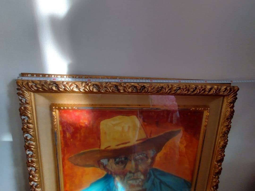 パシアンス・エスカリエの肖像　模写　額付き