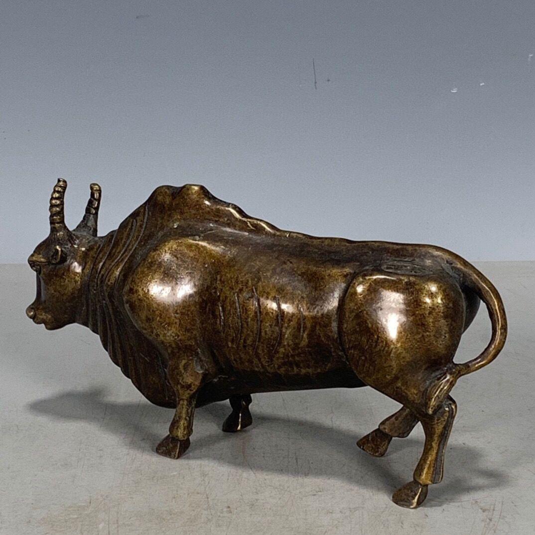 五福銅牛 開運 風水 招財 置物 銅製品 工芸品