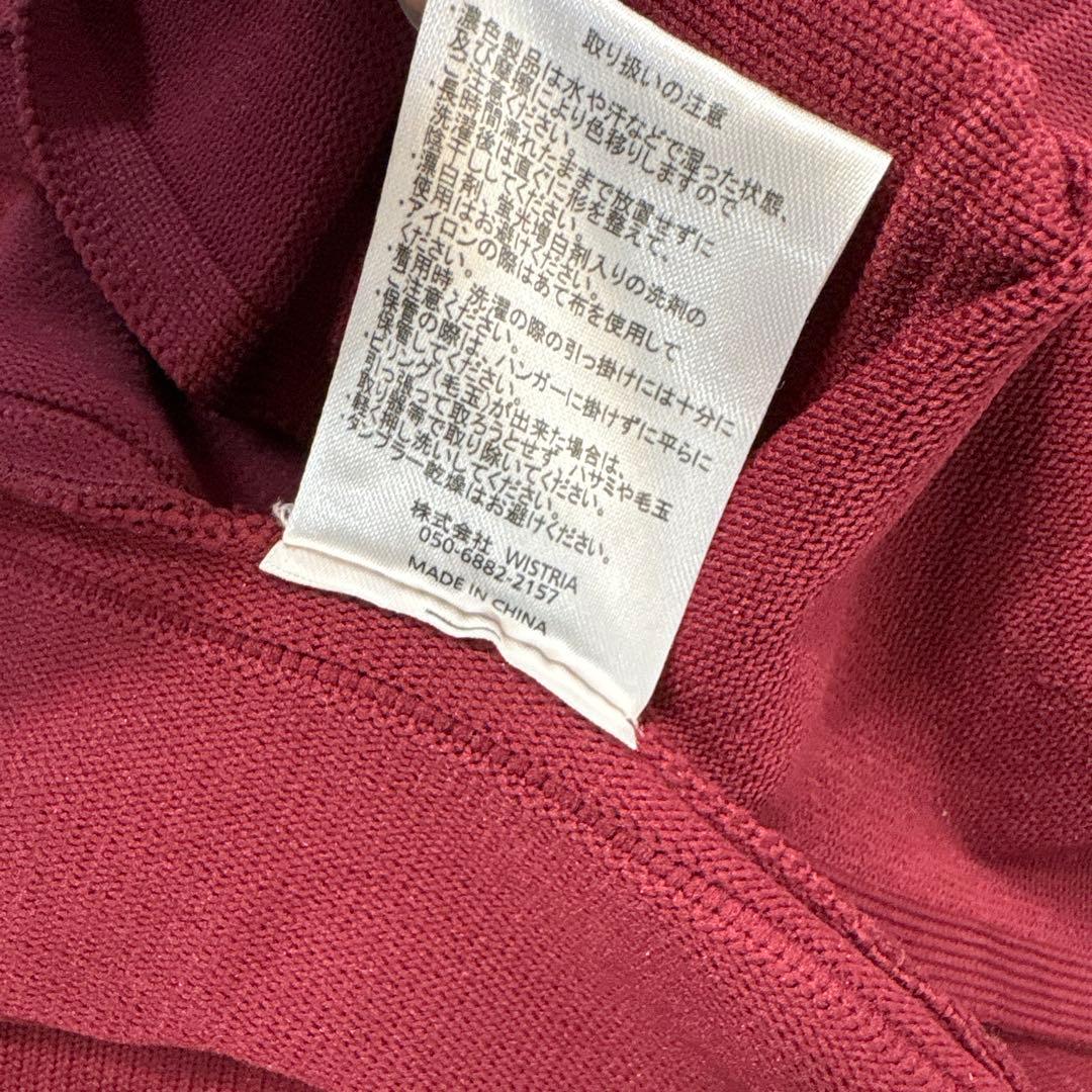 45美品　ACEANDRARE エアリーニット　プリーツワンピース　フィラ