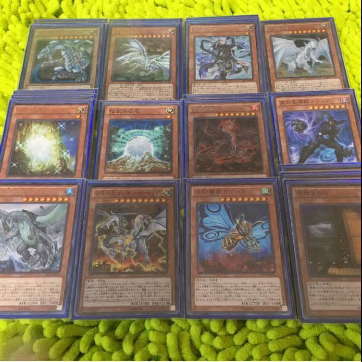 遊戯王 青眼怪獣デッキ 〔EX・スリーブ付〕