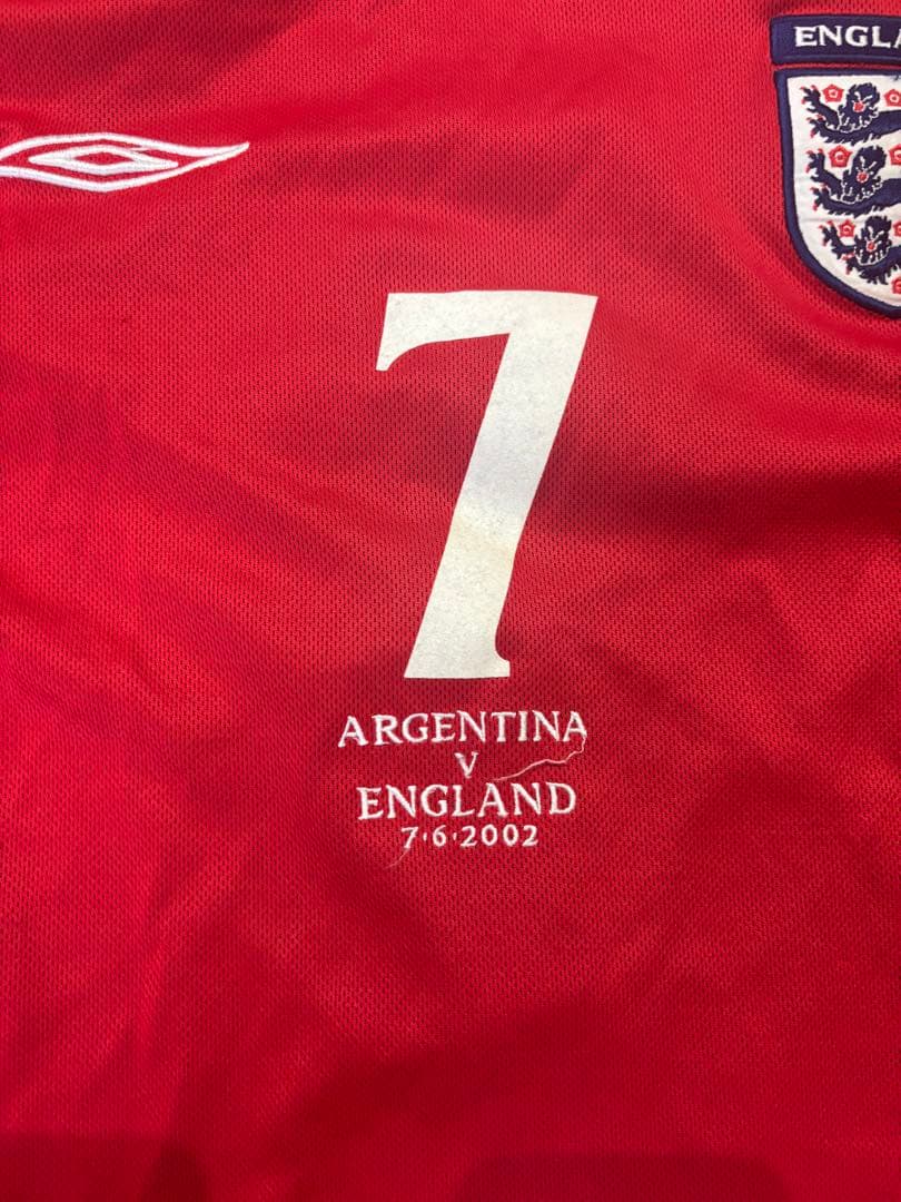 【貴重】　正規品　ベッカム記念ユニフォーム