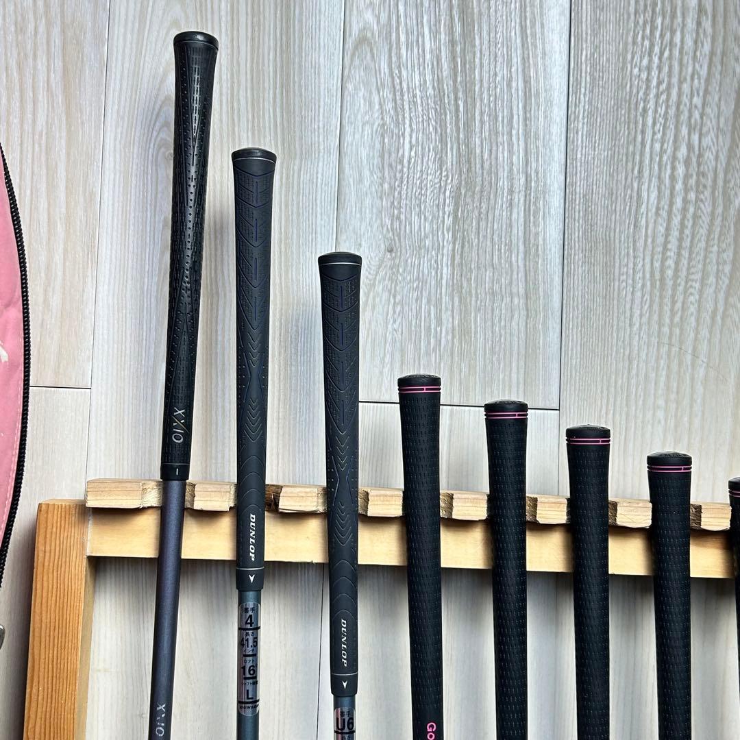 【レディース右】ダンロップ ゼクシオ パーリーゲイツ 初心者　ゴルフセット