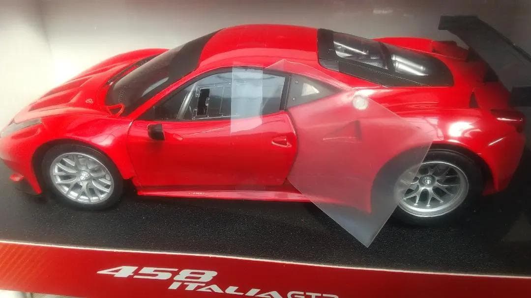 ミニカー Hot Wheels 458 Italia GT2 1/18