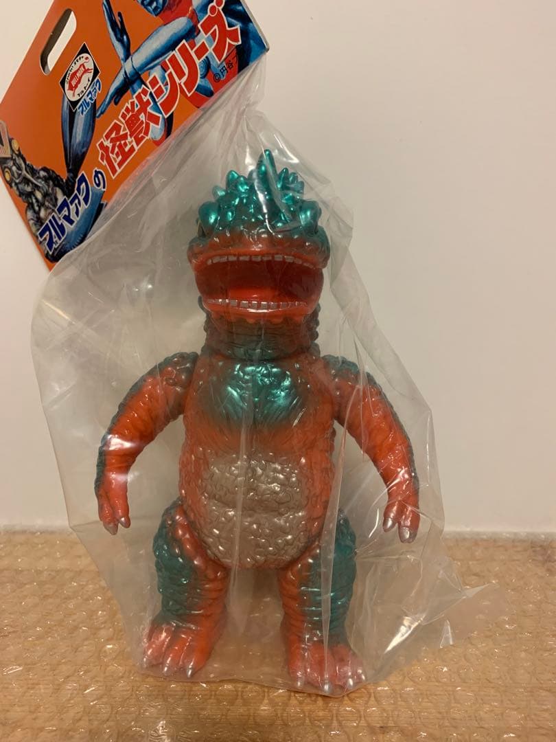 ブルマァク BULLMARK マグラー オレンジ ソフビ