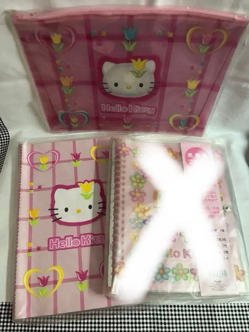 キティ　バインダー・ノート・ケースセット　サンリオ　ハローキティ　文具