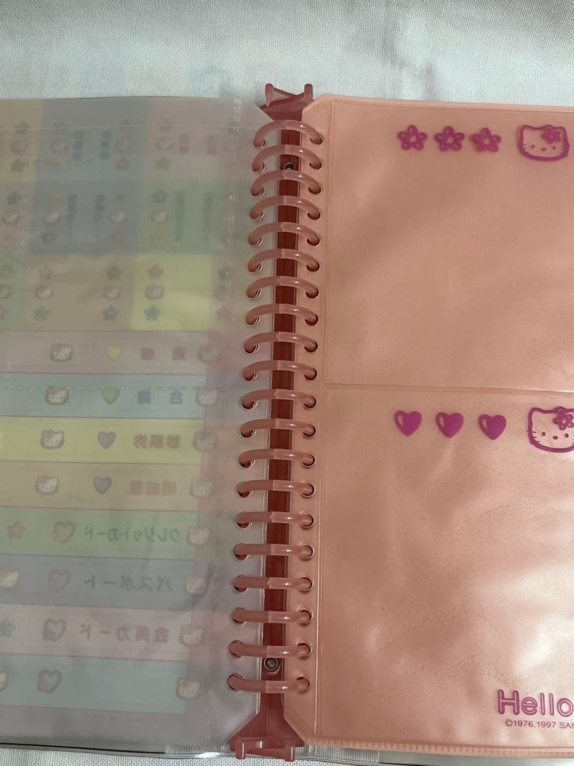 キティ　バインダー・ノート・ケースセット　サンリオ　ハローキティ　文具