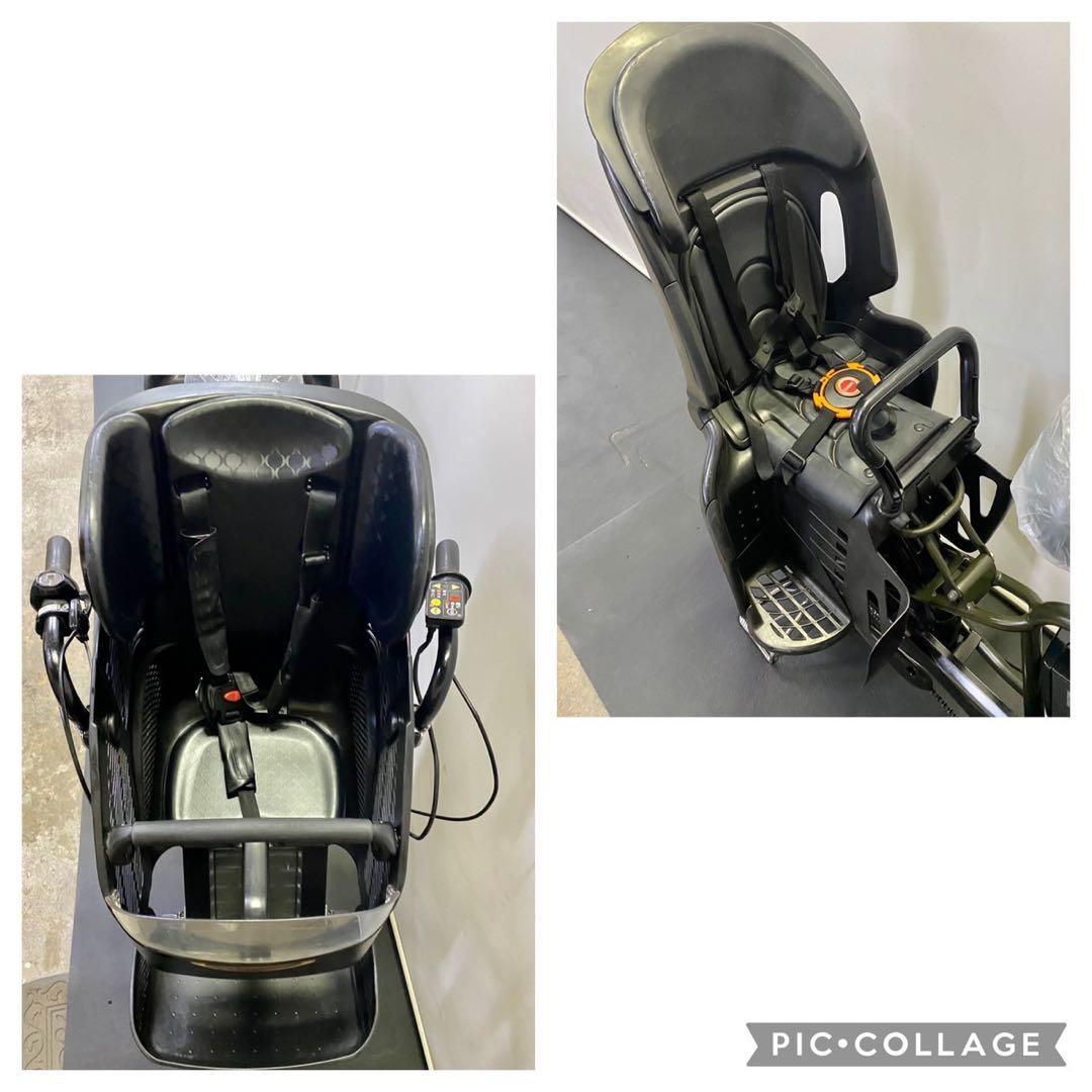 1年保証 新品部品多数使用　ブリヂストン　20インチ　カーキ　電動アシスト自転車