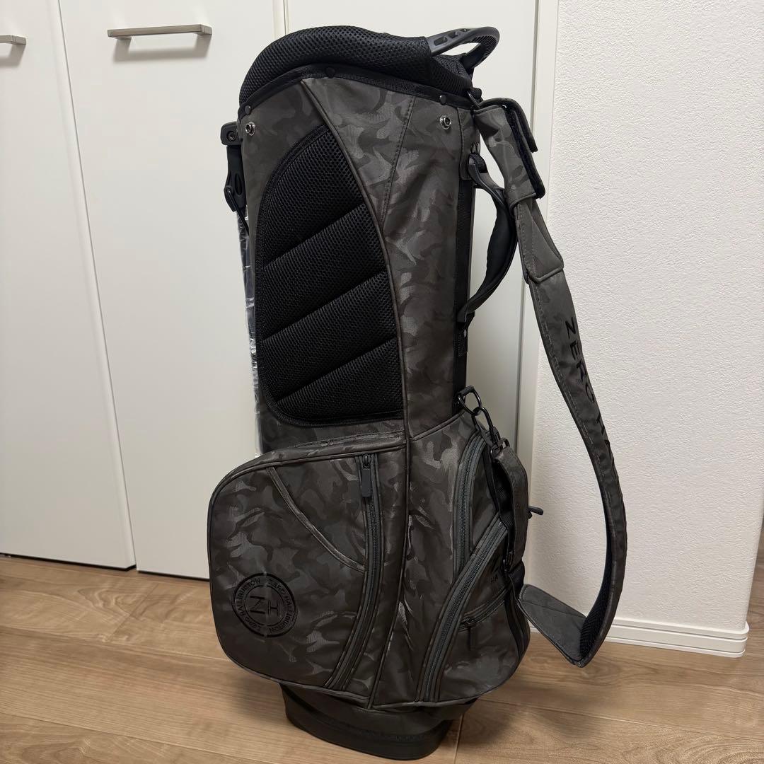 新品未使用品 ZERO HALLIBURTON キャディバッグ グレーカモ