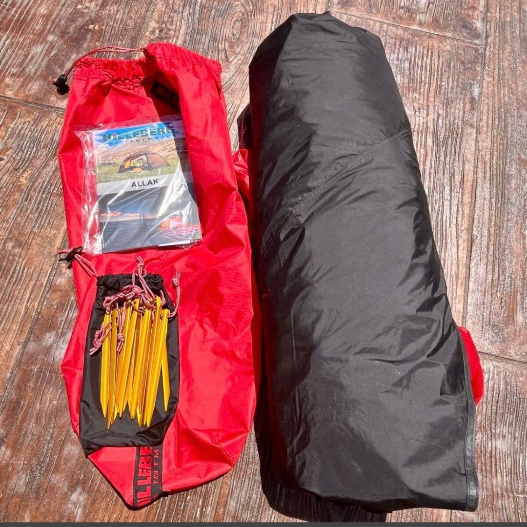 ヒルバーグ HILLEBERG アラック3 フットプリント付き