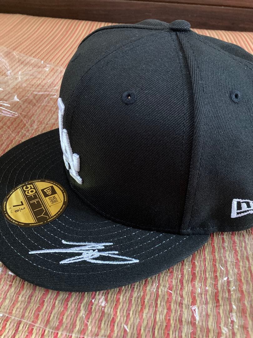 新品　ニューエラ59FIFTY 大谷翔平 ドジャース 刺繍 7 3/8 タグ付