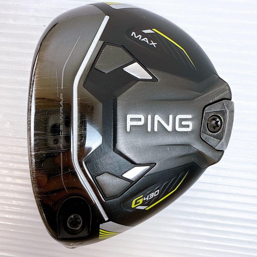 【レフティ】PING　G430　MAX　フェアウェイウッド　3W 　ヘッドのみ