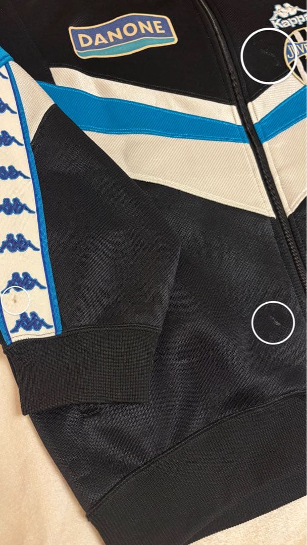 ビンテージ物　Kappa ユベントス DANONE トラックジャケット ジャージ
