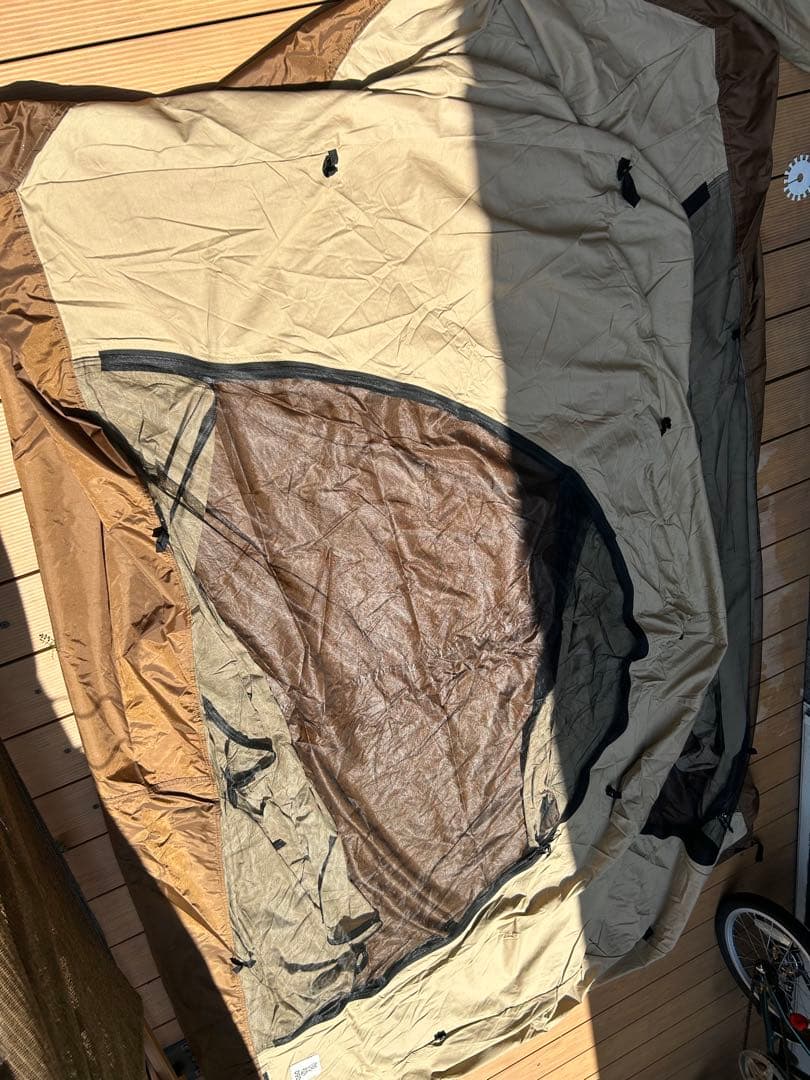 DOD フカヅメカンガルーテント S タン グランドシートセット