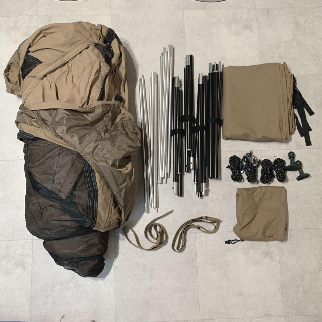 ONETIGRIS ソロホームステッド TC グランドシート付属