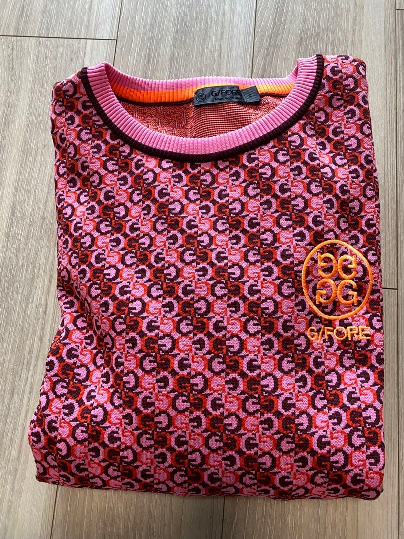 GLOBE パターン長袖トレーナー