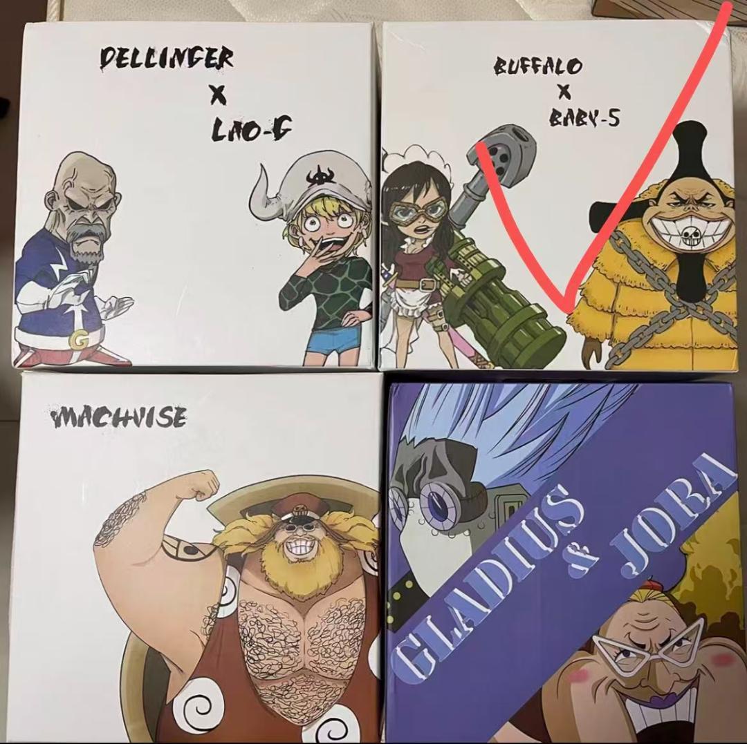 ワンピース A+ Baby5 バッファロー ガレージキット ガレキ スタチュー