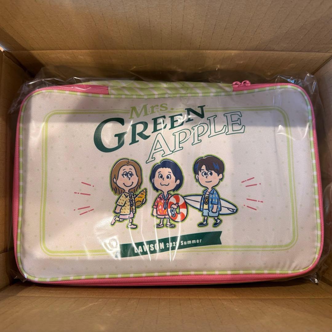 Mrs. GREEN APPLE ローソン 3点ポーチ