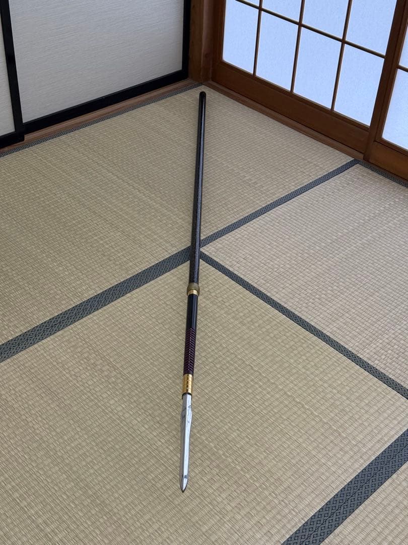 槍　やり　3本継　模造刀　模擬刀　美術刀　舞踊　大衆演劇　芝居　コスプレ