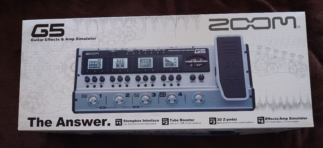 【値下げしました】Zoom G5 ギターエフェクター