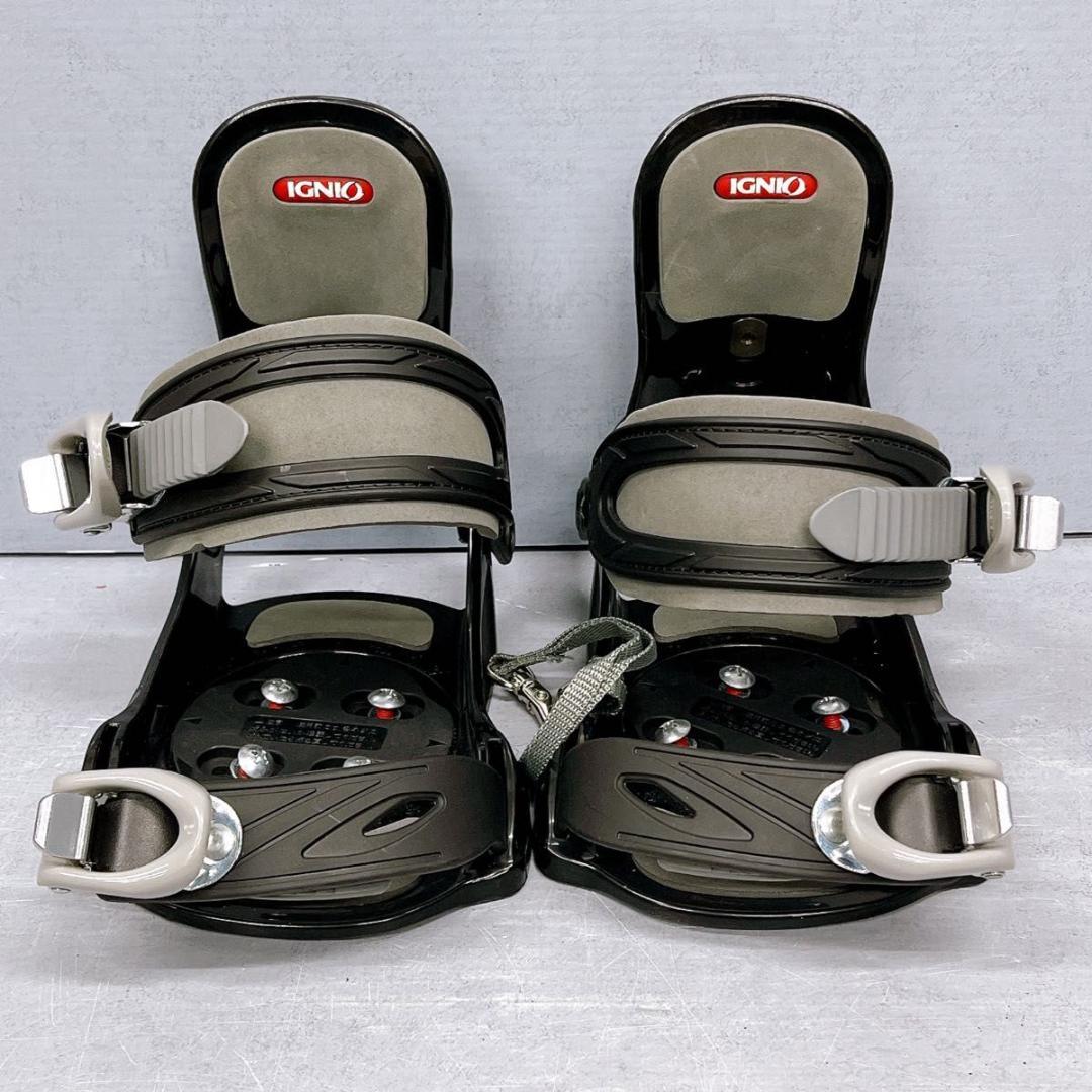 【3点セット】ジュニアスノーボード IGNIO GRV TEAM 118cm