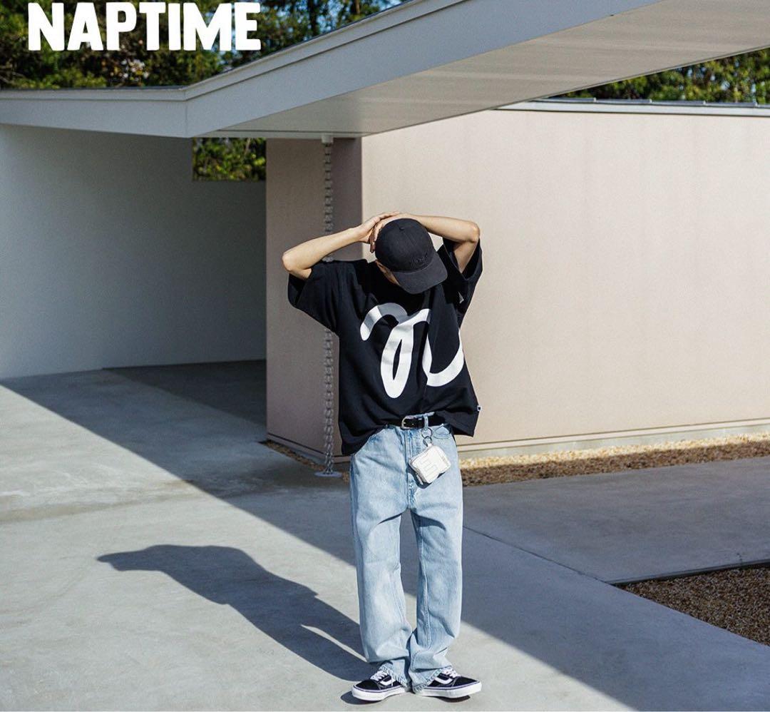 ナップタイム　naptime. Nissy 西島隆弘　Tシャツ　 ブラック