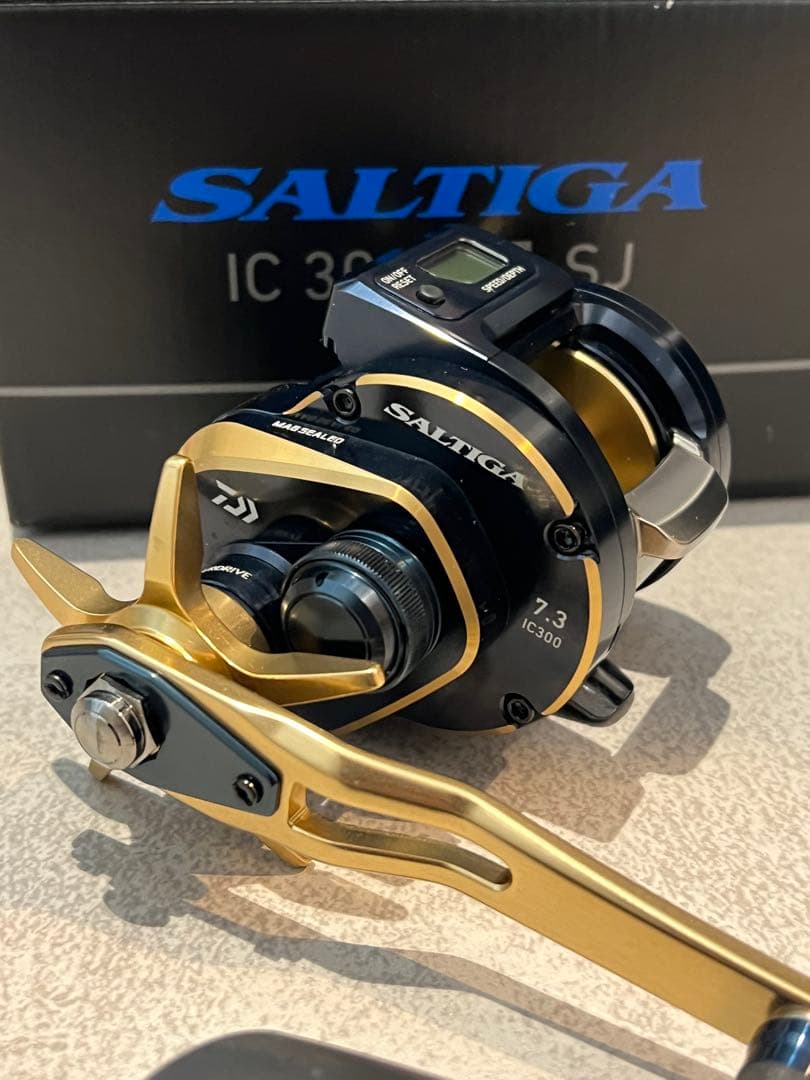 ダイワ ソルティガ DAIWA SALTIGA IC 300HL-SJ 極美品