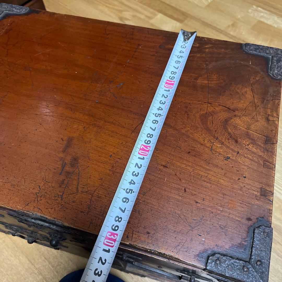 K50 アンティーク　木製　引き出し　戦前　古道具　ミニ箪笥　明治　時代箪笥