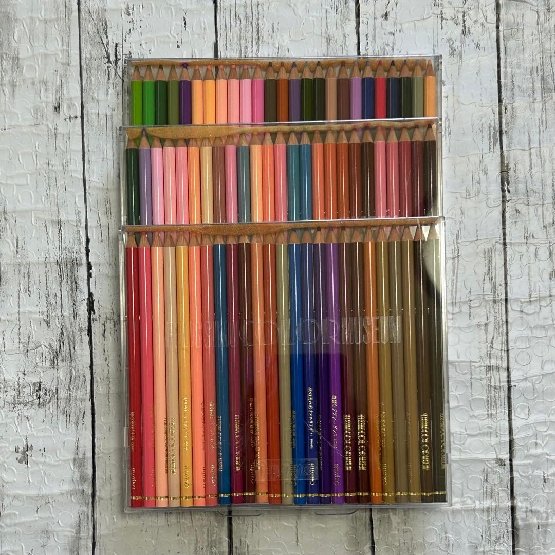 フェリシモ500色の色鉛筆♦️のっぽ♦️超貴重・日本製♦️1992年初代・三菱製