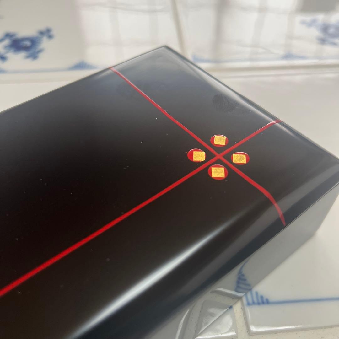 秀衡塗 ひでひらぬり　漆器文箱 箸箱　未使用　自宅保管品