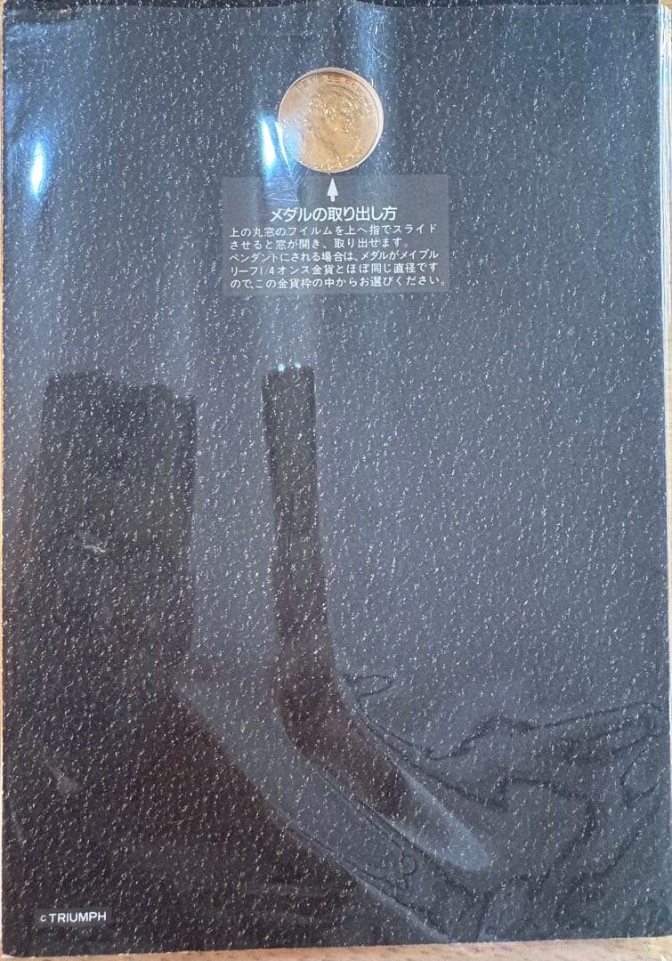 マイケル・ジャクソン 訪日記念メダル