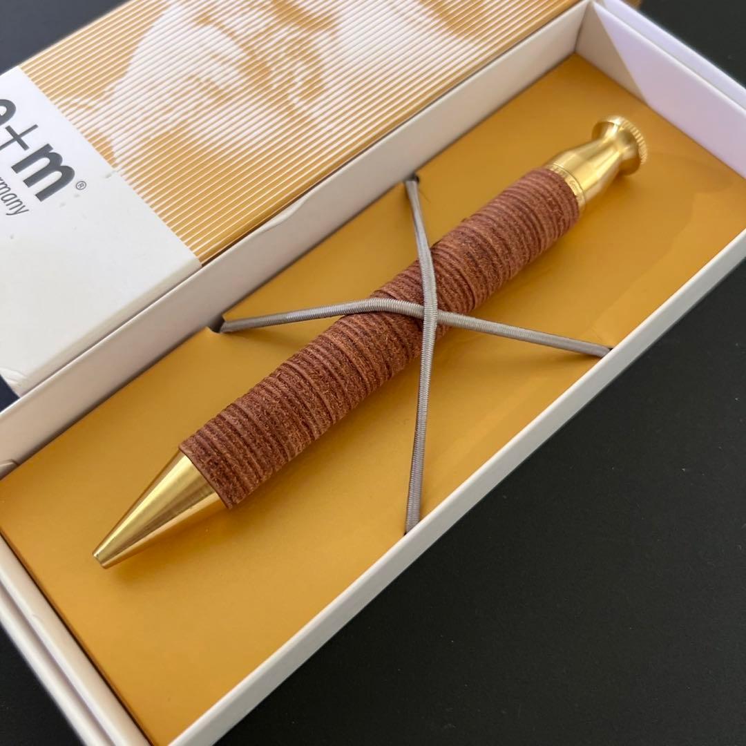 e+m イープラスエム king cuio ボールペン ライトオーク N