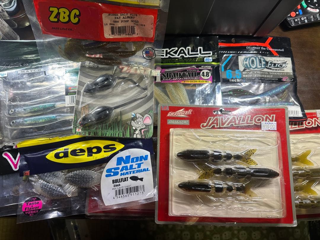 バス釣り引退セット 有名ワーム大量