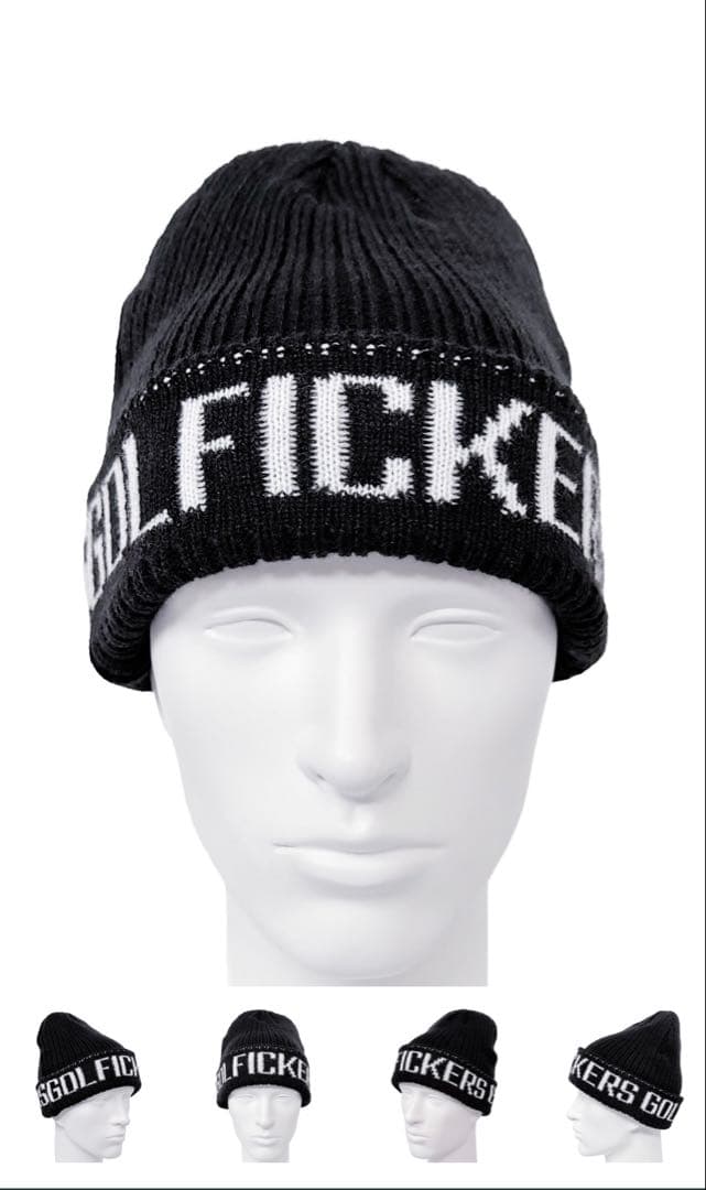 Golfickers ゴルフィッカーズ ニット帽　黒　完売品