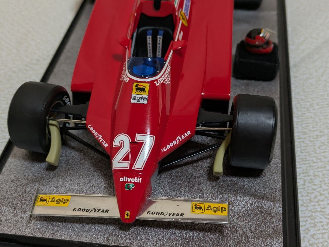 フェラーリ126C2 1982ダブルウィング ジル・ヴィルヌーブ#27