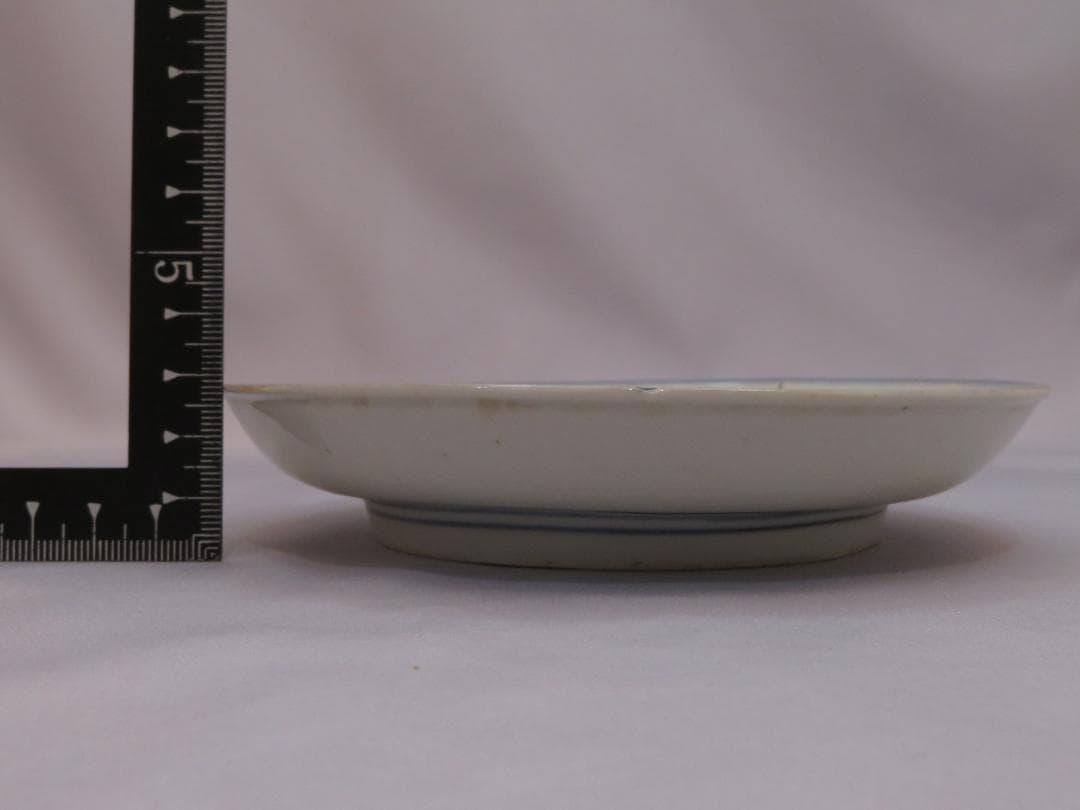 3228　古美術＜値下げ交渉大歓迎＞藍柿　皿