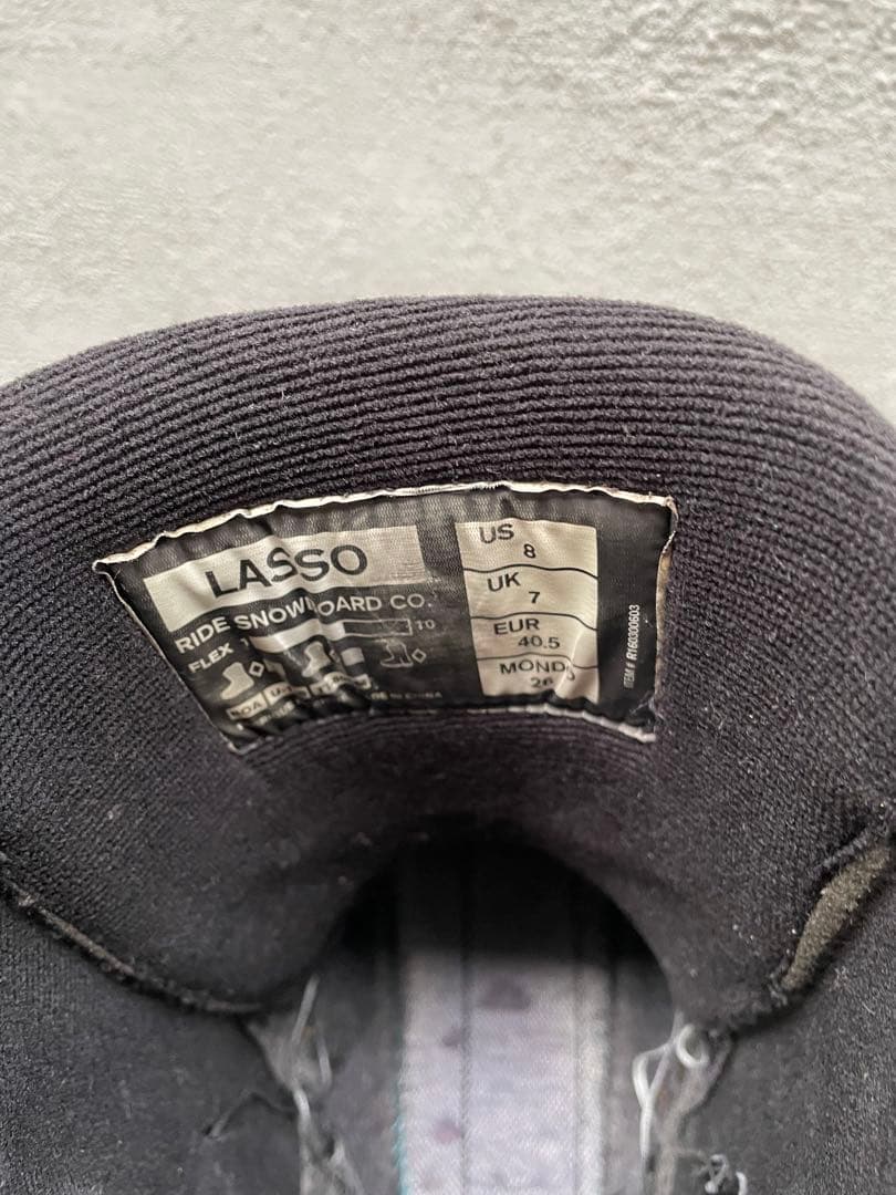 ride Lasso スノーボードブーツ ブラック26cm