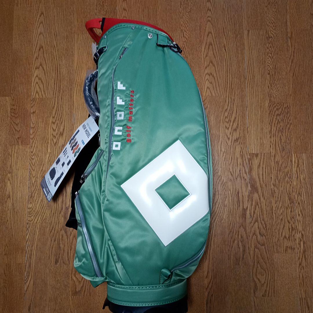 新品未使用　オノフ　ONOFF 2022年モデル ゴルフバッグ グリーン