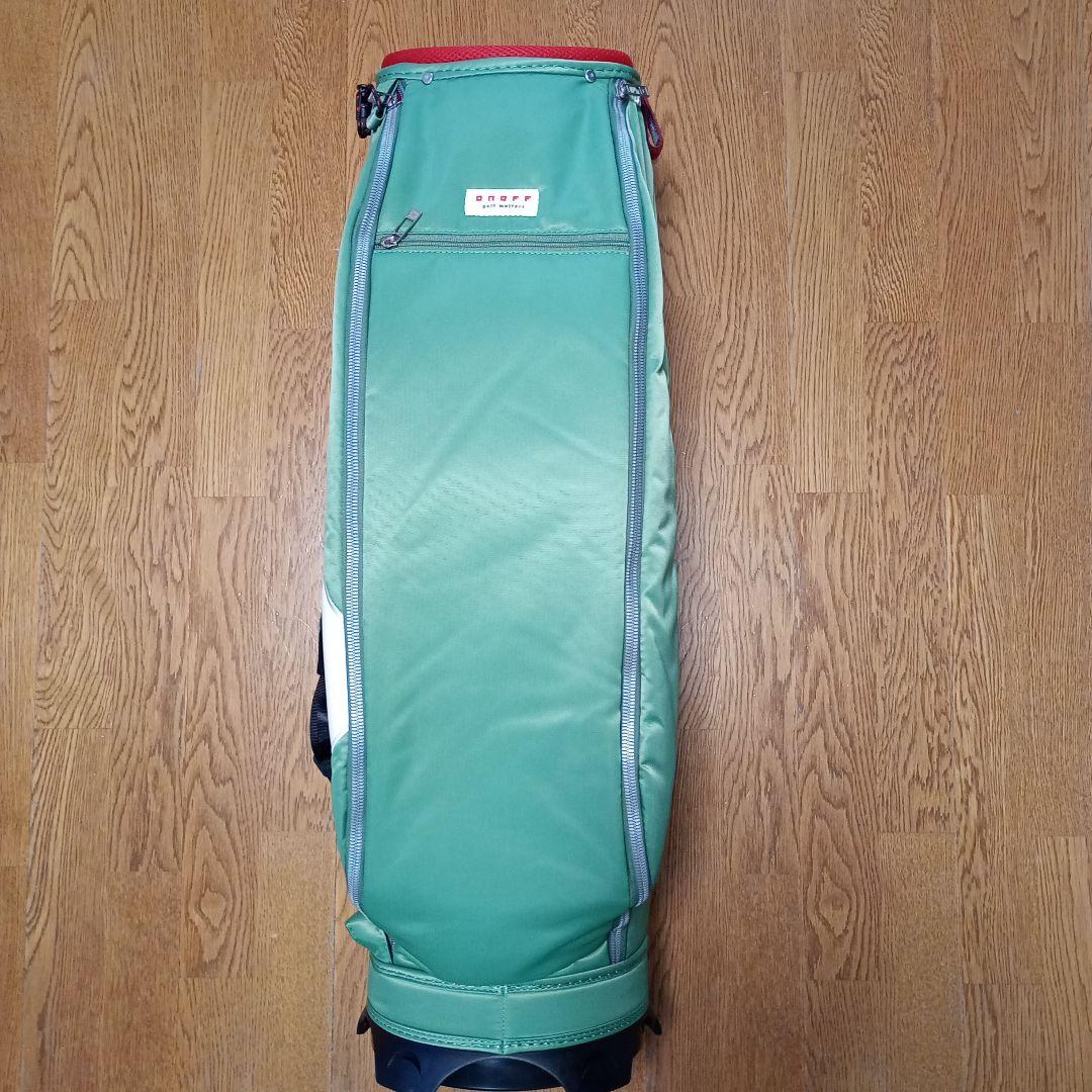 新品未使用　オノフ　ONOFF 2022年モデル ゴルフバッグ グリーン