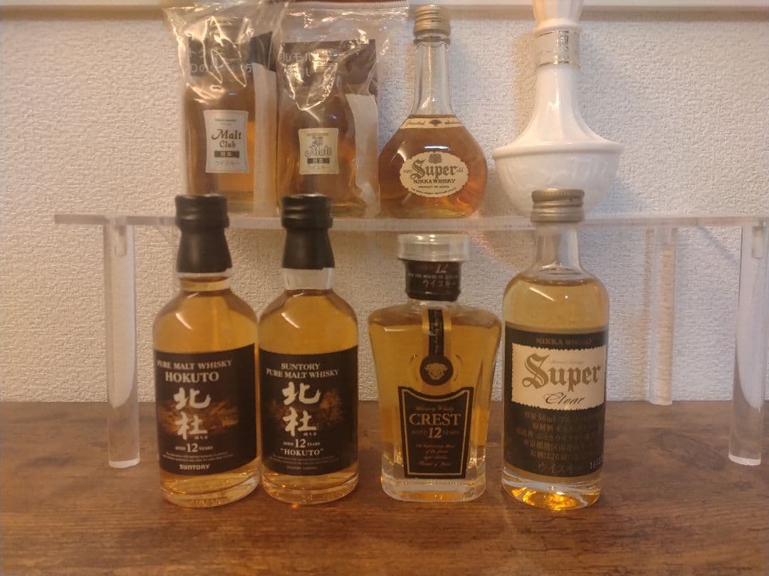 ウイスキーミニチュアボトル10本セット