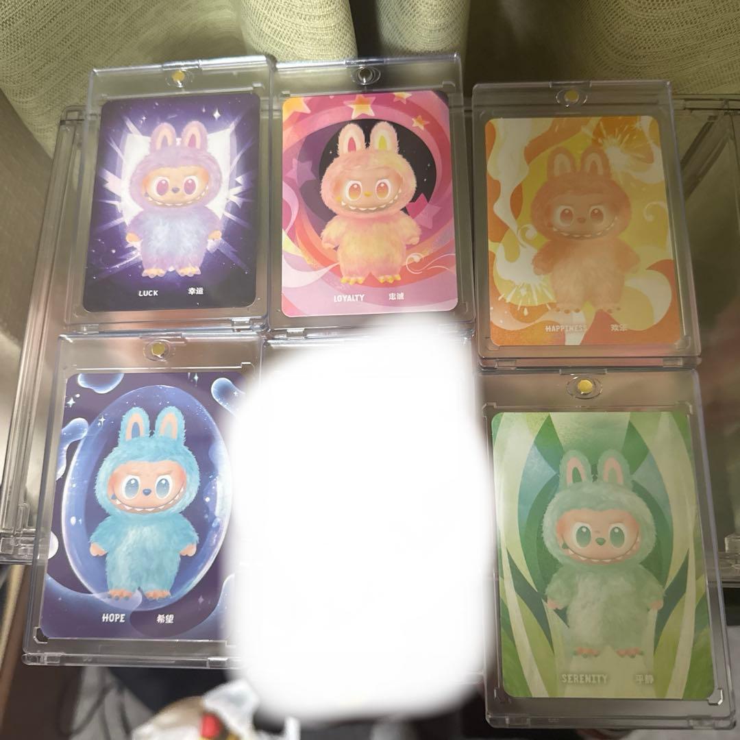 ま*じ様 ラブブ本体、袋、 カード付き