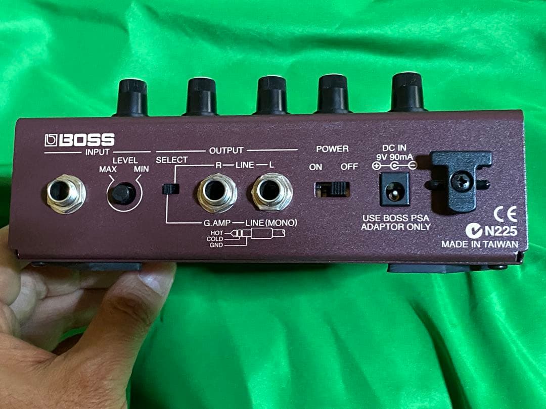 BOSS AD-3 アコースティック楽器プロセッサー(＋電池３０本)