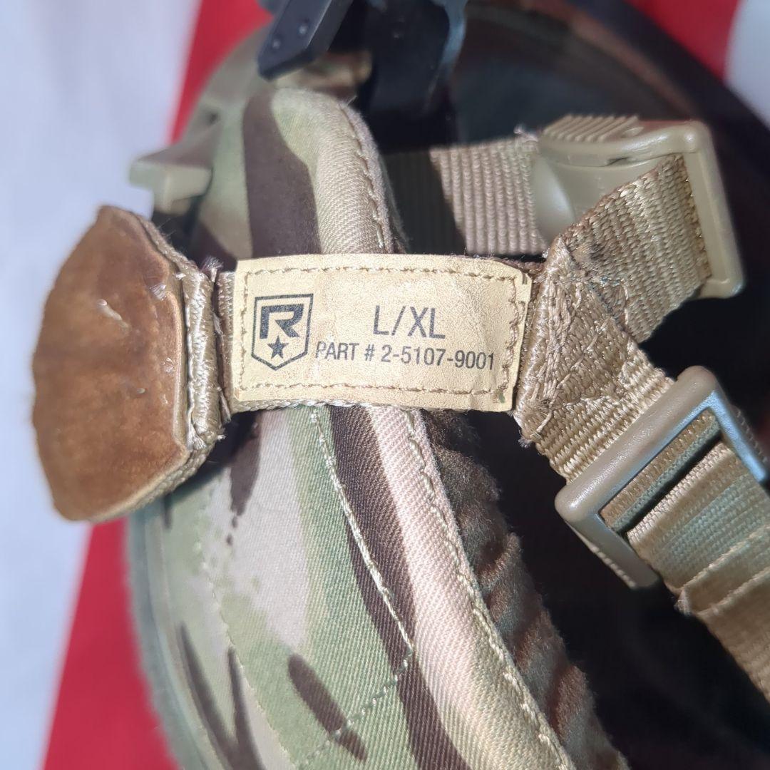 イギリス軍 Virtus Revision ヘルメット＆バイザー L【新品】