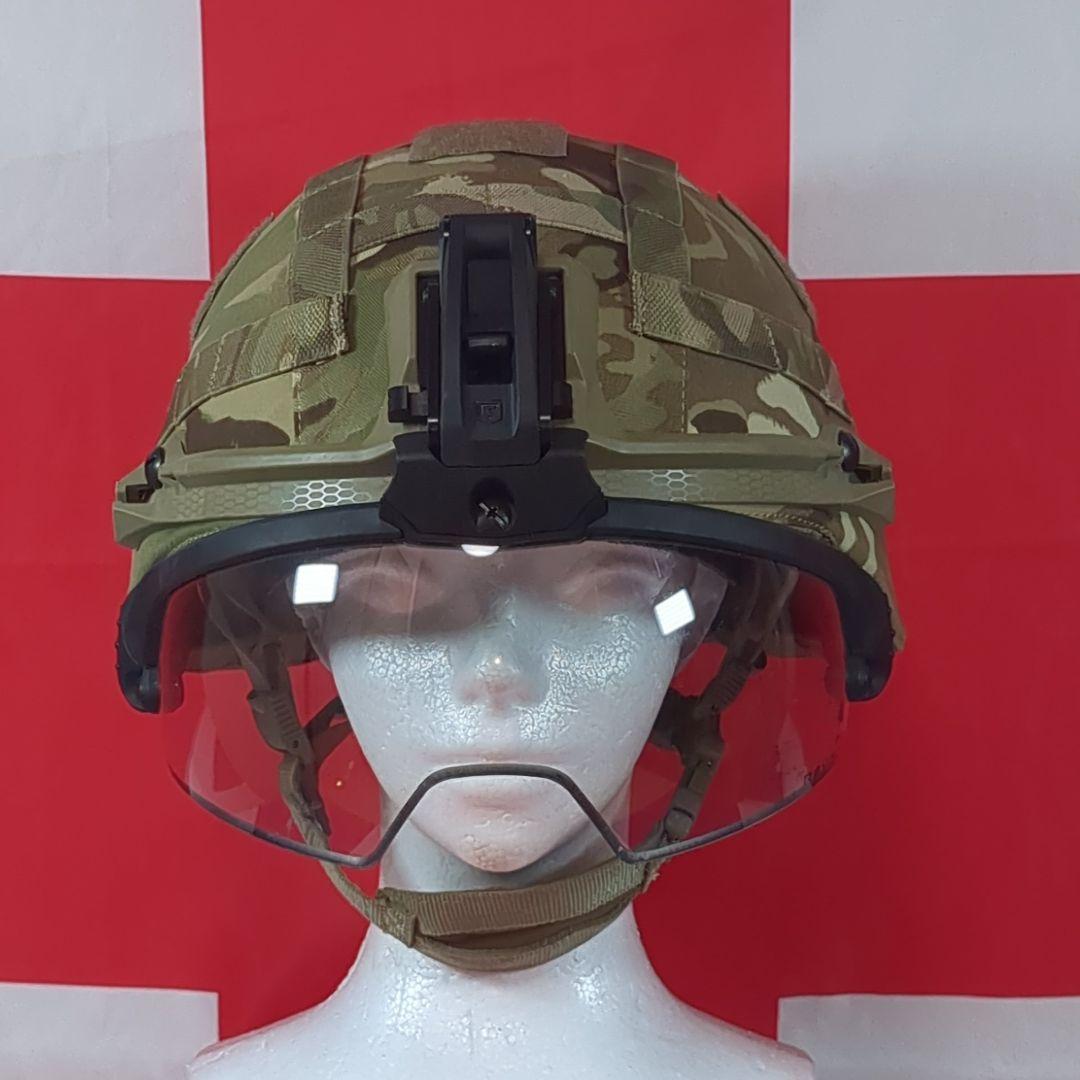 イギリス軍 Virtus Revision ヘルメット＆バイザー L【新品】