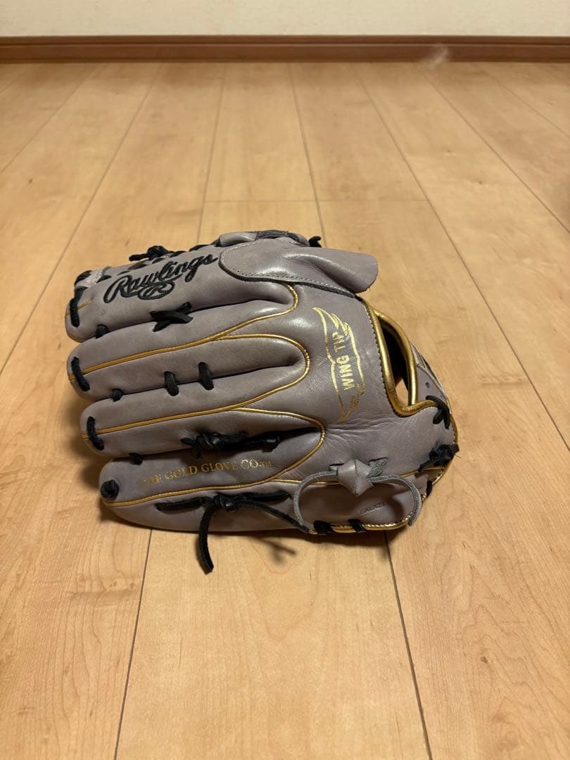 Rawlings 軟式グローブ PRO グレー ゴールド