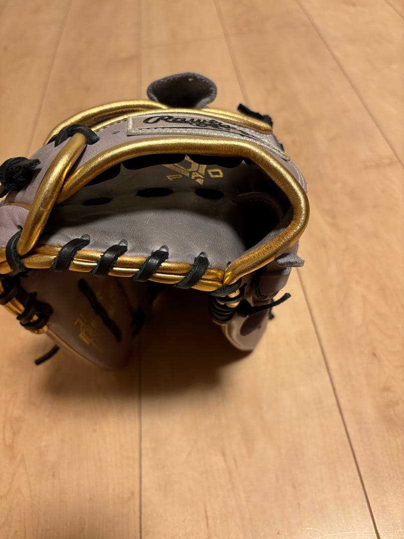 Rawlings 軟式グローブ PRO グレー ゴールド