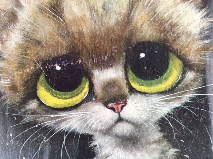 ヴィンテージのプリント絵画