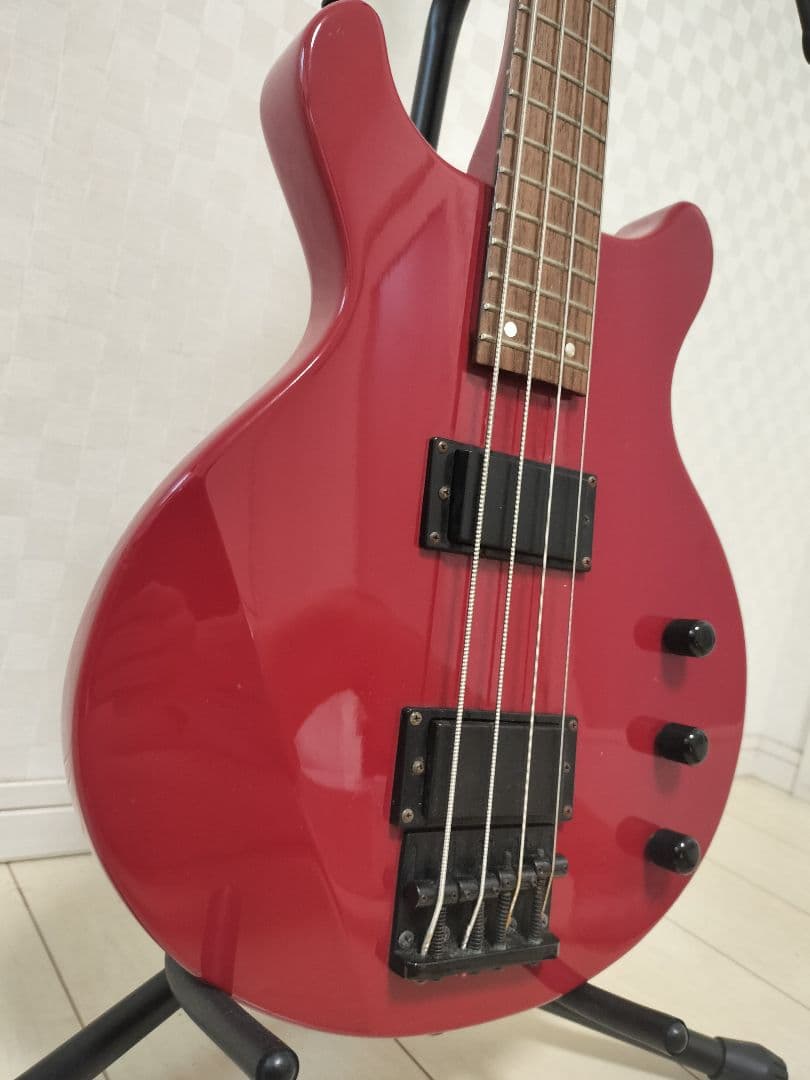 GrassRoots エレキベース レッド★動作確認済★メンテ済★配送無料