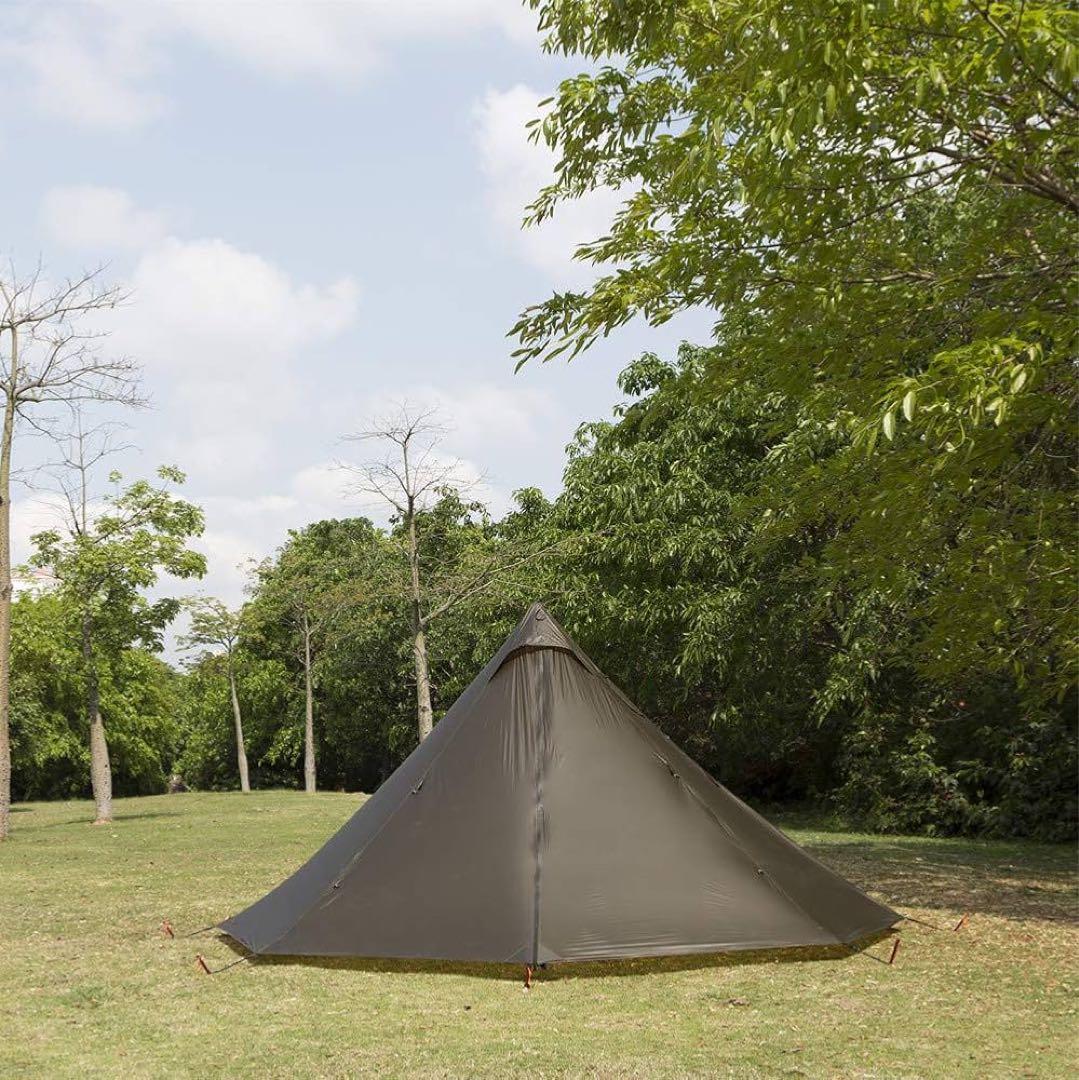 OneTigris Black Orca ワンポールテント 軽量テント 2人用