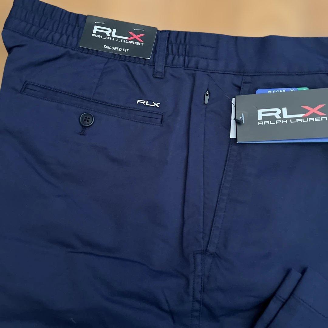 RLX RAIPH LAURENテイラードフィット プリーツ パンツ　未使用